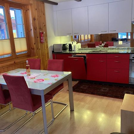 Haus Alpenperle Apartman Saas-Almagell Szoba fotó