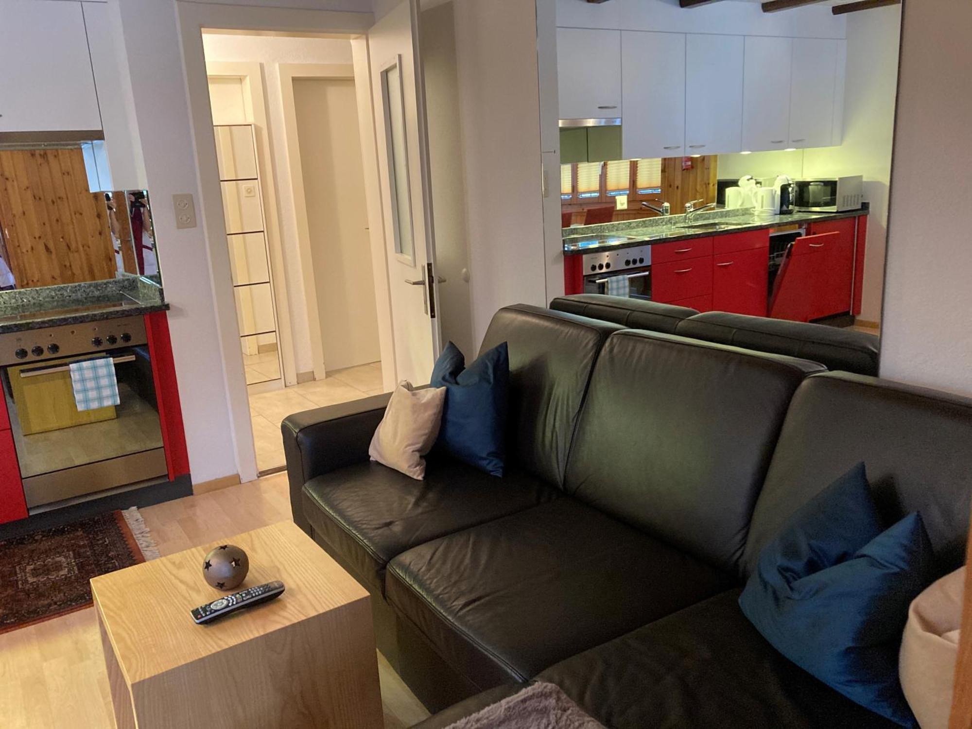 Haus Alpenperle Apartman Saas-Almagell Szoba fotó
