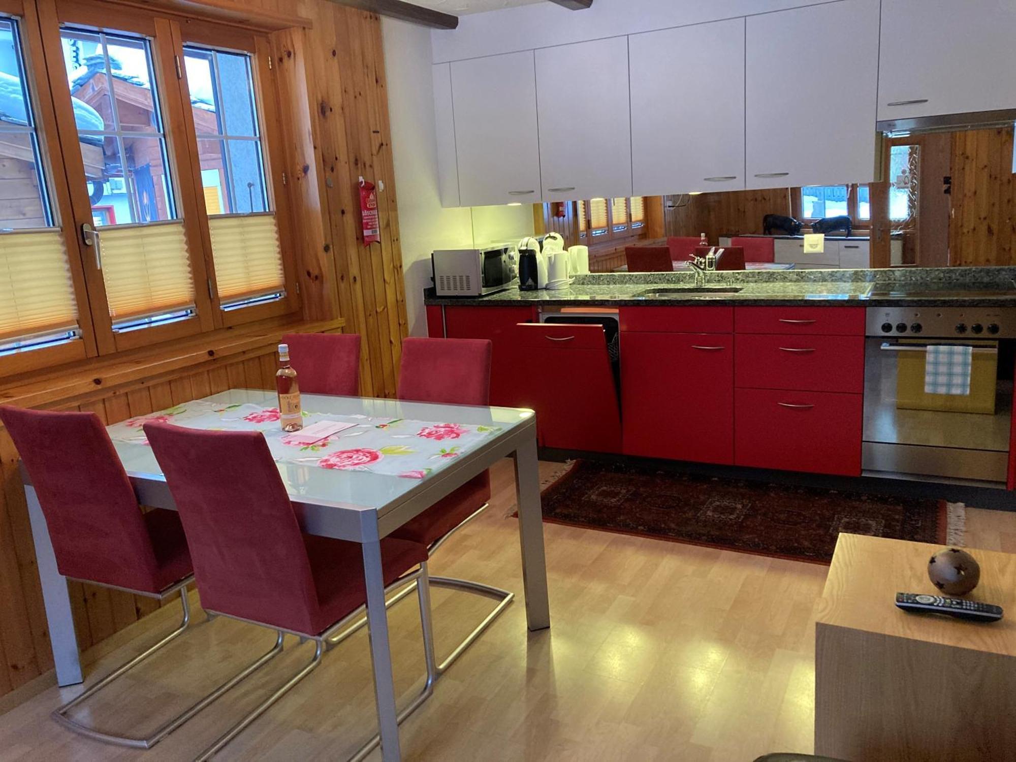 Haus Alpenperle Apartman Saas-Almagell Szoba fotó